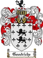 Goodriche coat of arms family crest download