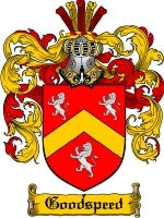 Goodspeed coat of arms family crest download