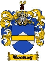 Goosney coat of arms family crest download