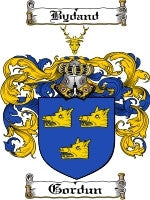 Gordun coat of arms family crest download