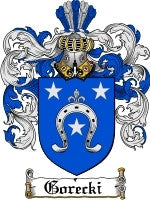 Gorecki coat of arms family crest download