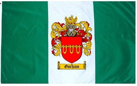 Gorham family crest coat of arms flag