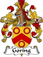 Goring coat of arms family crest download