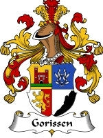 Gorissen coat of arms family crest download