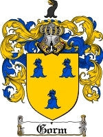 Gorm coat of arms family crest download