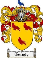 Gormly coat of arms family crest download