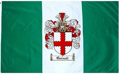 Gornall family crest coat of arms flag