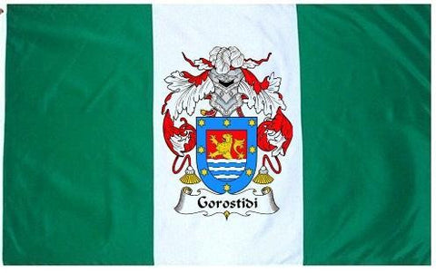 Gorostidi family crest coat of arms flag