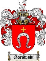 Gorowski coat of arms family crest download