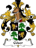 Goser coat of arms family crest download