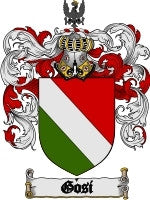Gosi coat of arms family crest download