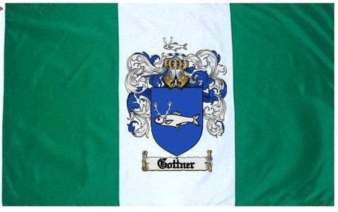 Gottner family crest coat of arms flag