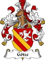 Gotze coat of arms family crest download
