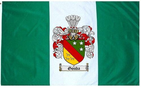 Gouda family crest coat of arms flag