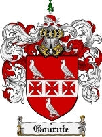 Gournie coat of arms family crest download