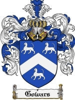 Gowars coat of arms family crest download
