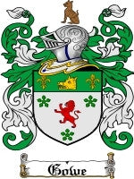 Gowe coat of arms family crest download