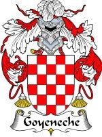 Goyeneche coat of arms family crest download