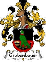 Grabenbauer coat of arms family crest download