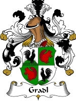 Gradl coat of arms family crest download