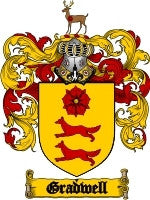 Gradwell coat of arms family crest download