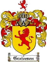 Graiveson coat of arms family crest download