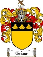 Grame coat of arms family crest download