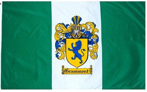Grammont family crest coat of arms flag