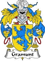 Gramunt coat of arms family crest download