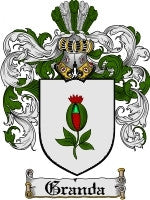 Granda coat of arms family crest download