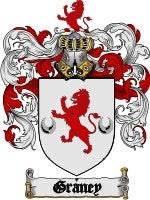 Graney coat of arms family crest download