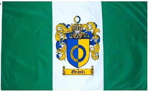 Grantz family crest coat of arms flag