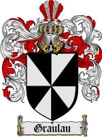 Graulau coat of arms family crest download