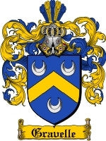 Gravelle coat of arms family crest download