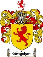 Grayshan coat of arms family crest download
