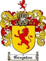 Grayston coat of arms family crest download