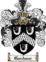 Grdener coat of arms family crest download