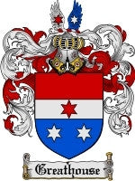 Greathouse coat of arms family crest download