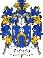 Grebecki coat of arms family crest download