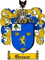 Greear coat of arms family crest download