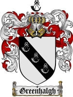 Greenhalgh coat of arms family crest download