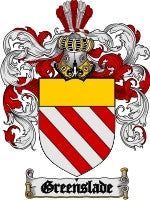 Greenslade coat of arms family crest download