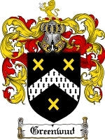 Greenwud coat of arms family crest download