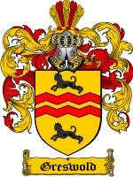 Greswold coat of arms family crest download