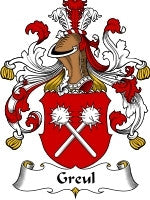 Greul coat of arms family crest download
