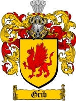 Grib coat of arms family crest download