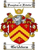 Gridders coat of arms family crest download