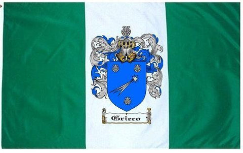 Grieco family crest coat of arms flag