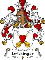 Griesinger coat of arms family crest download