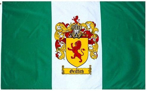 Griffith family crest coat of arms flag